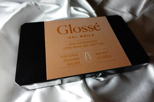 GelX Natural Square Short 14 size 600pcs